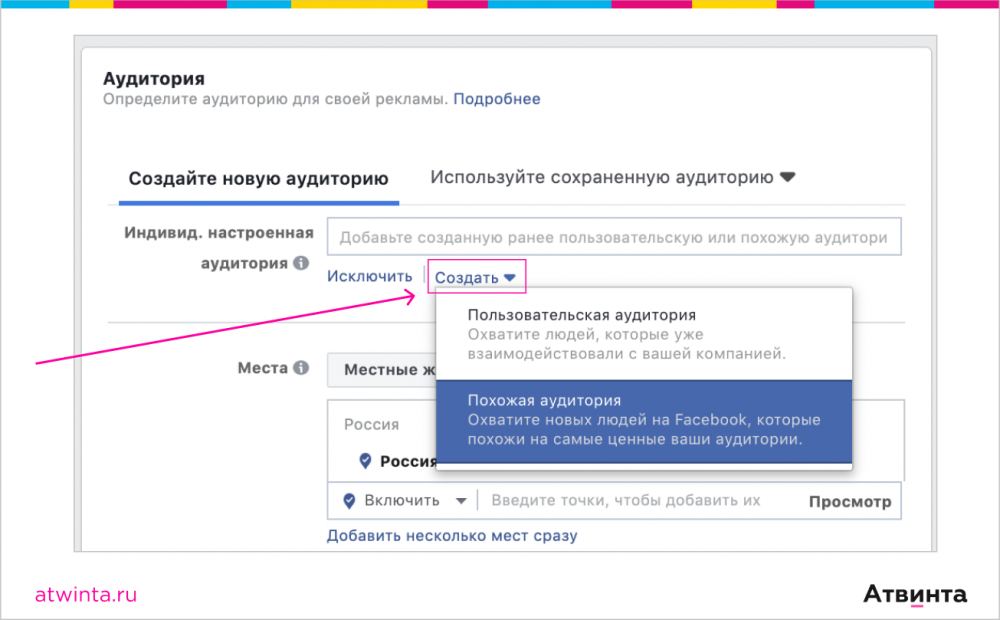 Этапы создания рекламы на Facebook