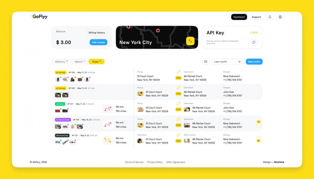 goflyy, атвинта