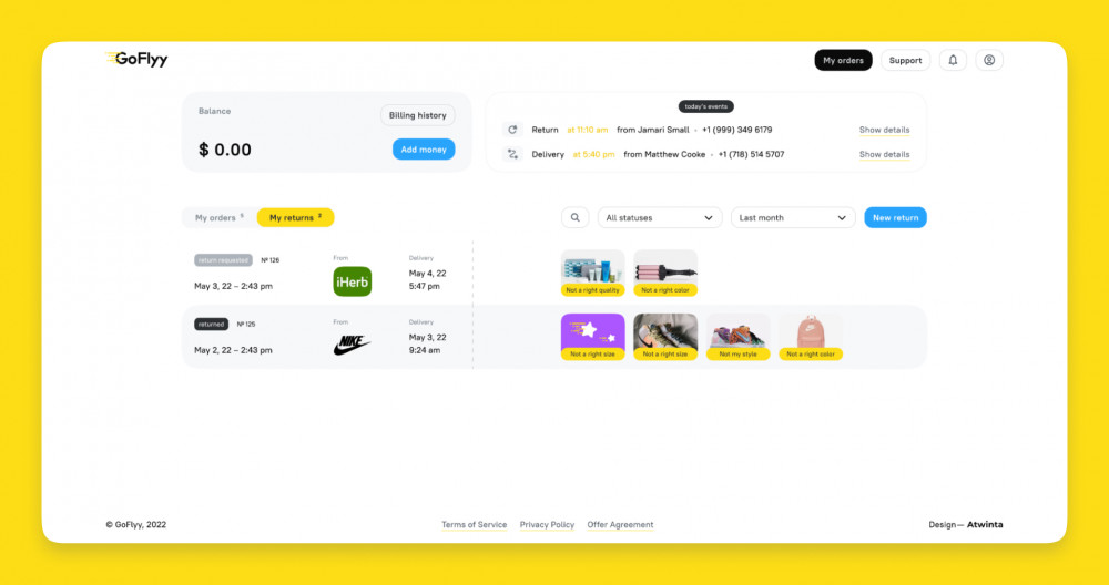 goflyy, атвинта