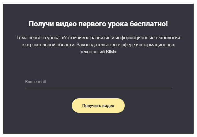 Пример лид магнита для инфобизнеса