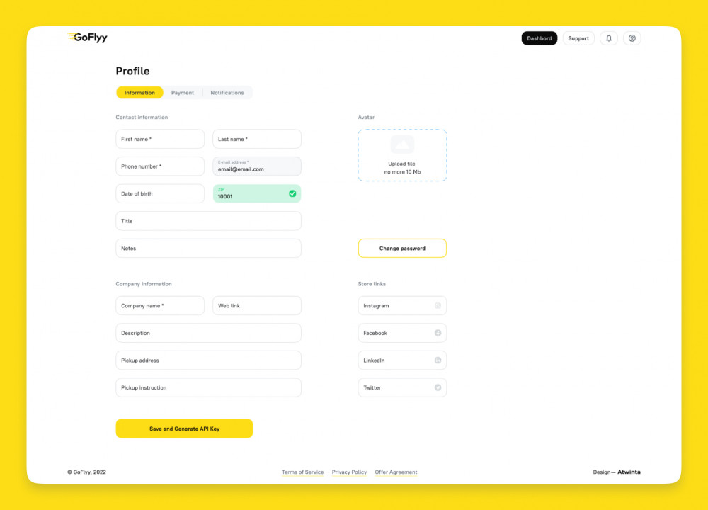 goflyy, атвинта