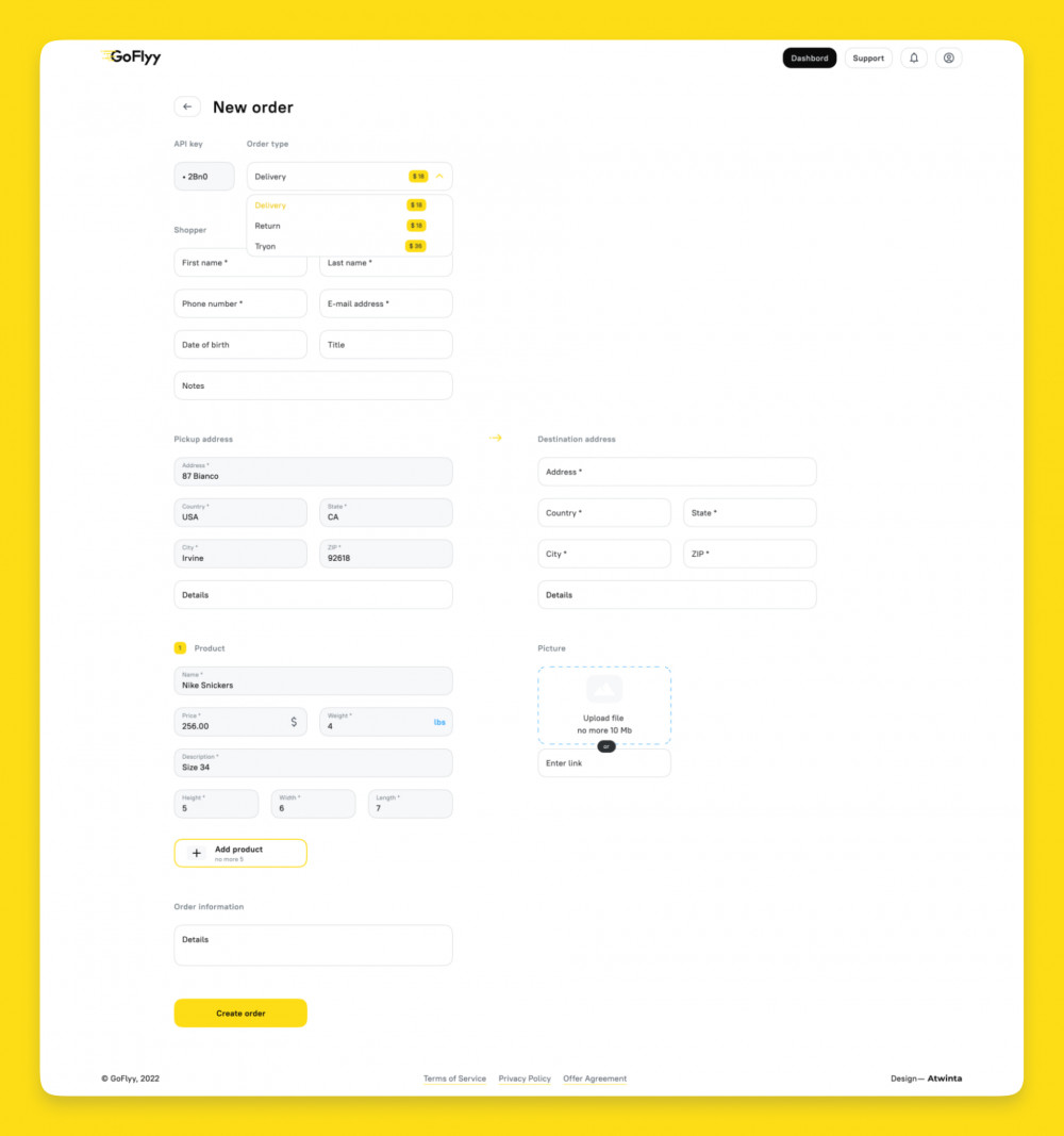 goflyy, атвинта