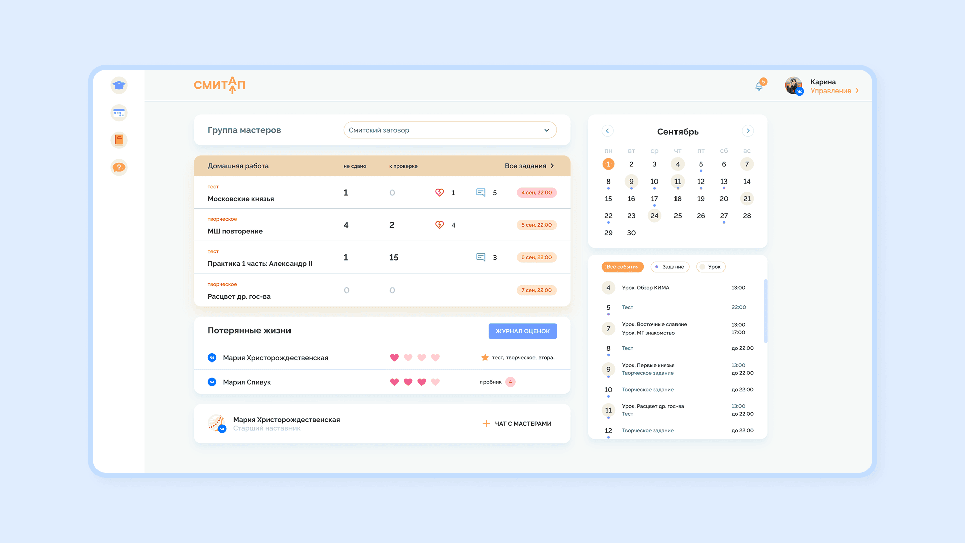 Функции образовательных платформ