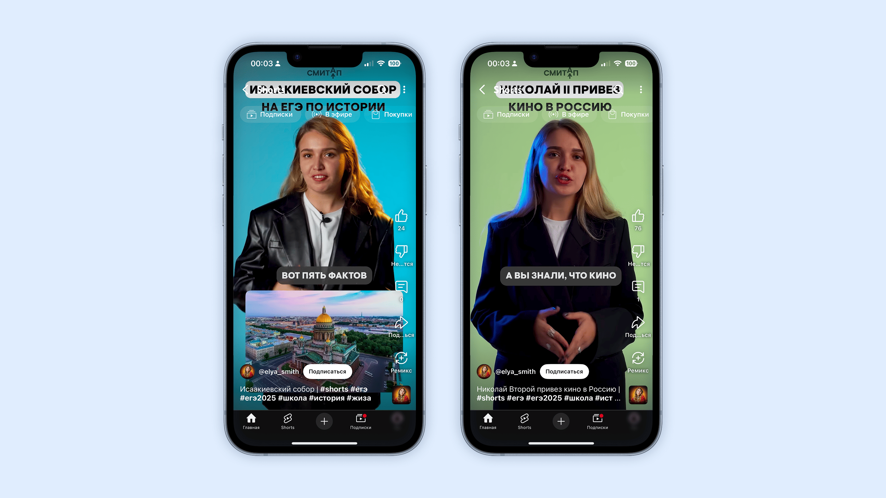 Образовательный контент примеры